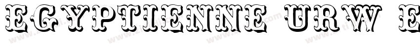 Egyptienne URW Extra字体转换